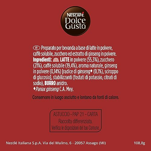 Thumbnail 8 de NESCAFÉ Dolce Gusto Caffè Ginseng: 96 capsule compatibili per una pausa energizzante