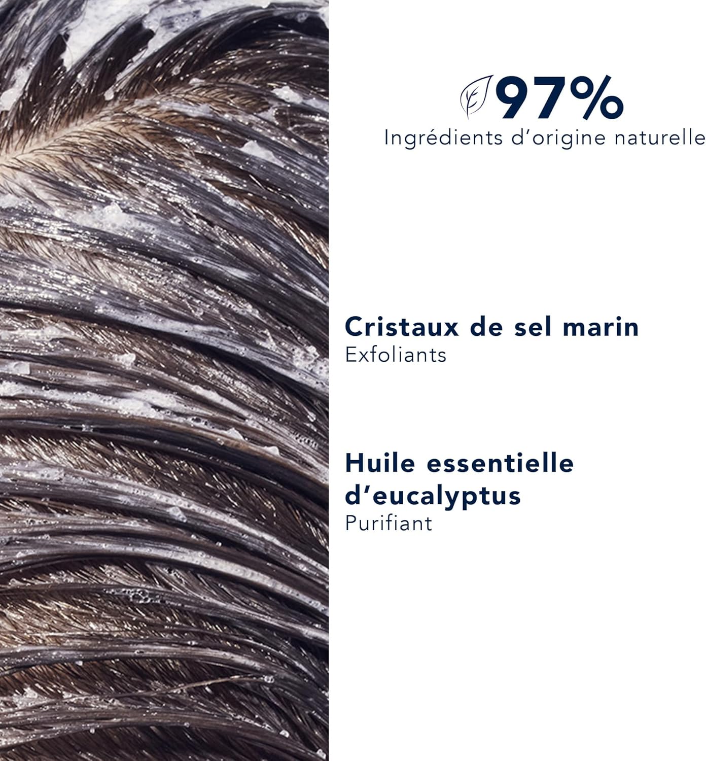 Detalle de Phyto Paris Solution Gommage Cuir Chevelu Lavant Purifiant – Exfolie, Purifie