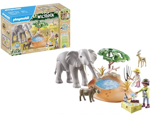 Detalle de PLAYMOBIL Wiltopia Elefante en la charca