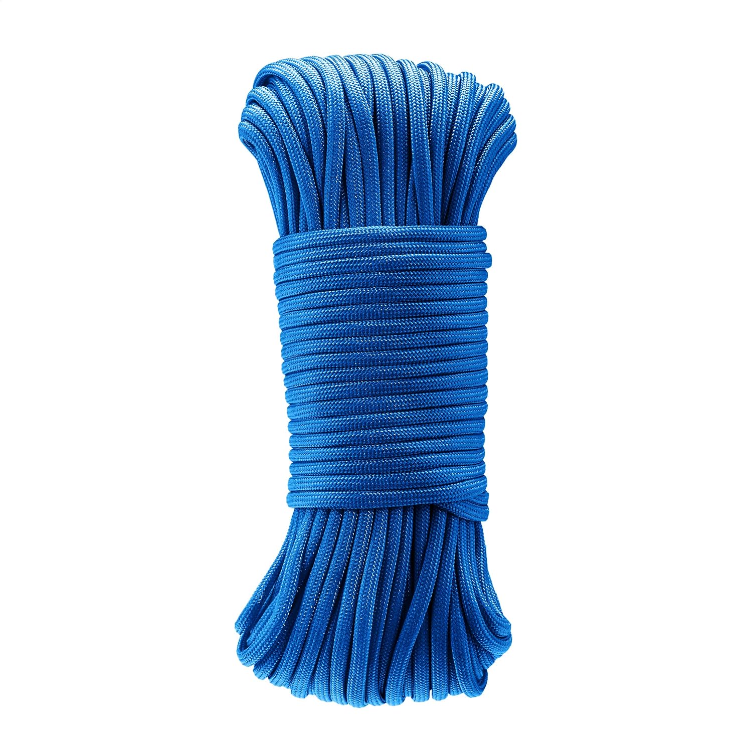 Detalle de Amazonベーシック AB430NPCL パラコード 550タイプIII 7芯 4mm×30m ブルー