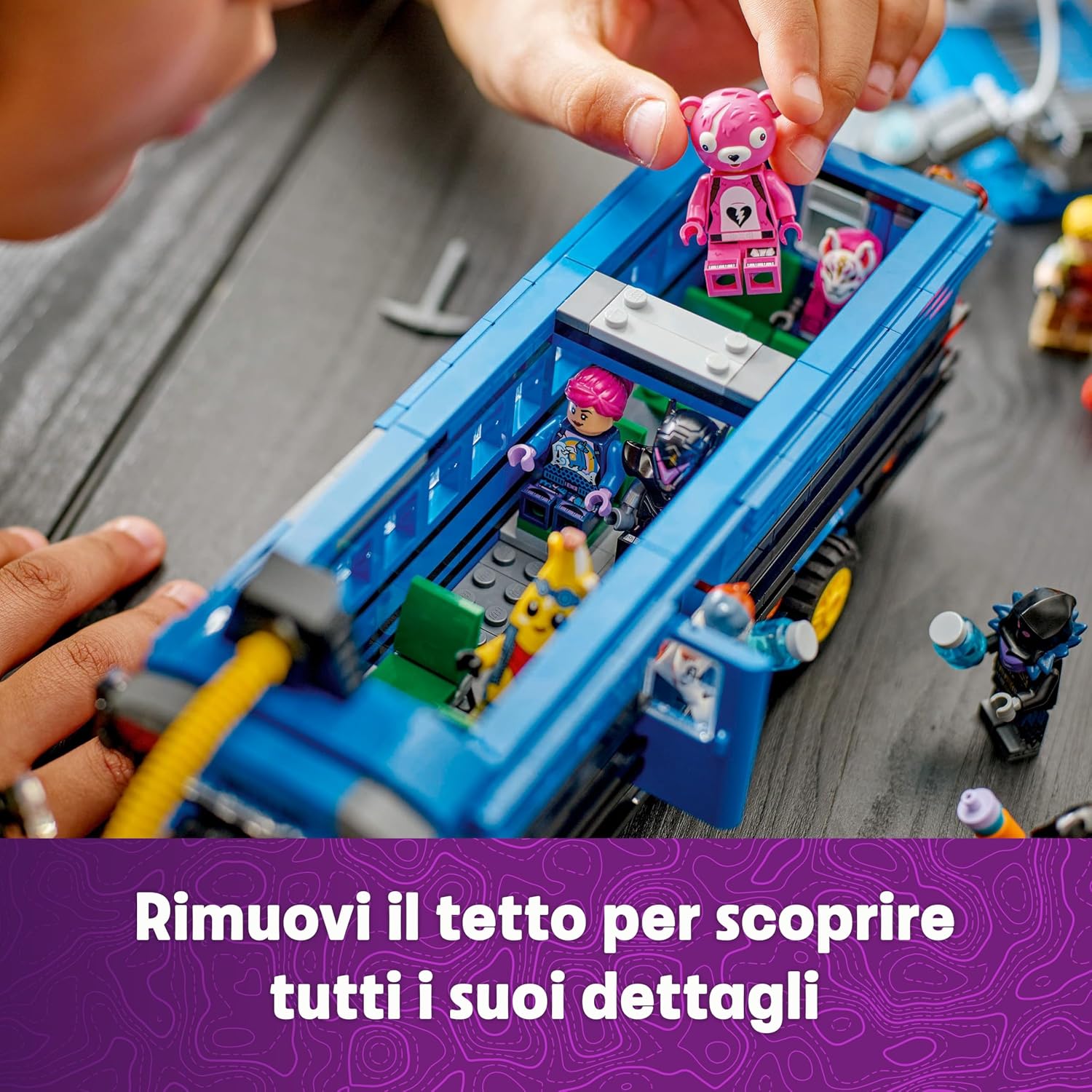 Detalle 2 de LEGO Fortnite Bus della Battaglia 77073