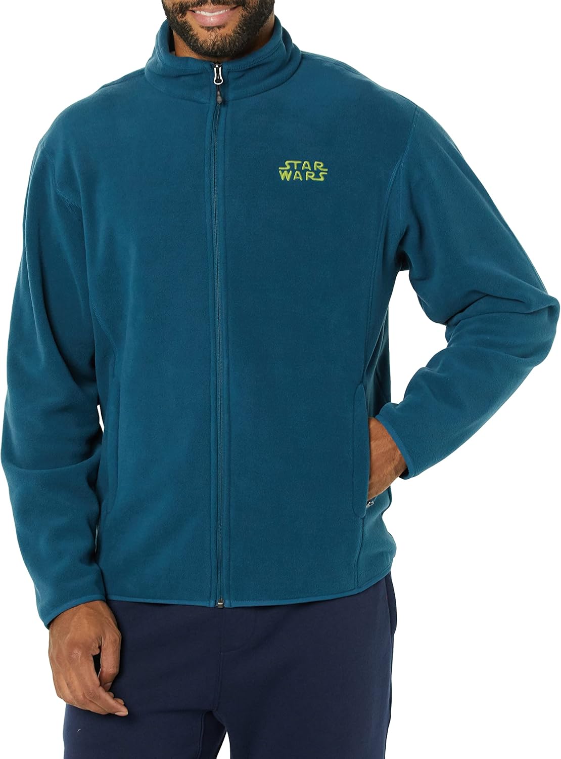 Thumbnail 3 de Amazon Essentials Herren Polarfleece-Jacke mit durchgehendem Reißverschluss und Stehkragen