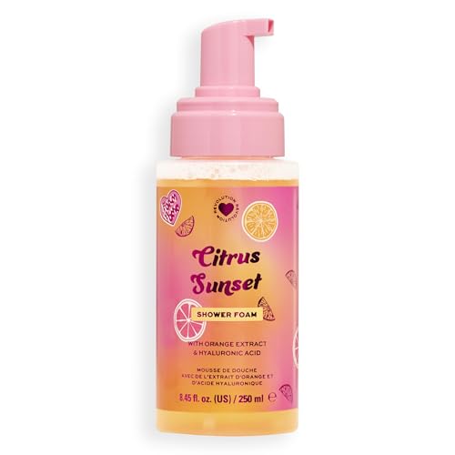Detalle 2 de I Heart Revolution Citrus Sunset, mousse de douche 250ml