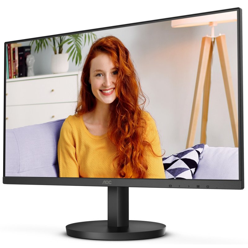 Detalle de AOC 24B3HMA2 | Monitor VA 23.8" FullHD 100 Hz con HDMI y altavoces 2 W
