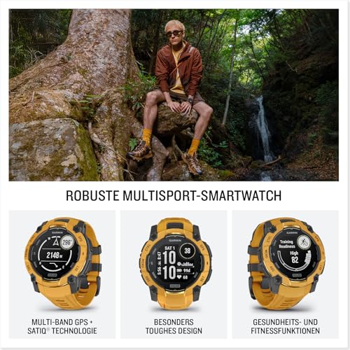 Thumbnail 1 de Garmin Instinct 3 45mm SOLAR – GPS-Multisport-Smartwatch