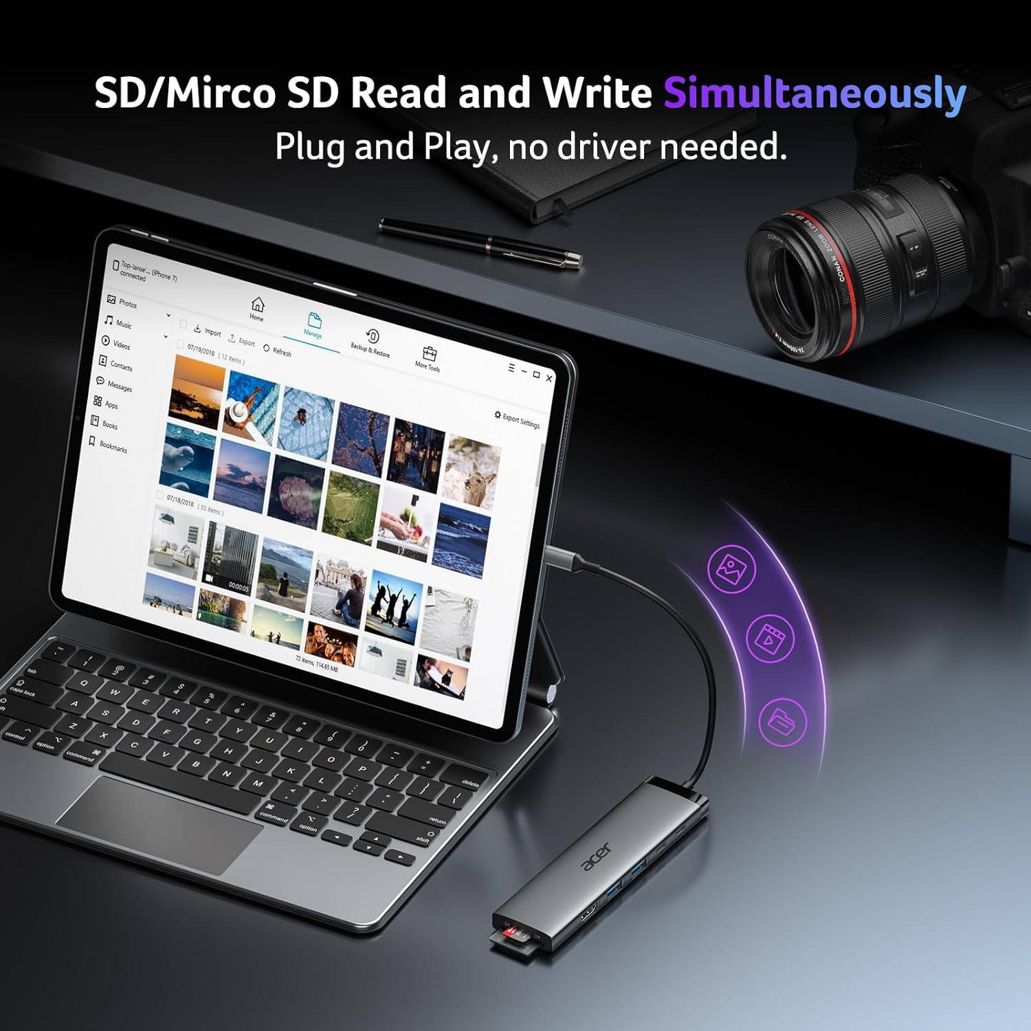 Thumbnail 5 de Acer USB-C Hub 10Gbps