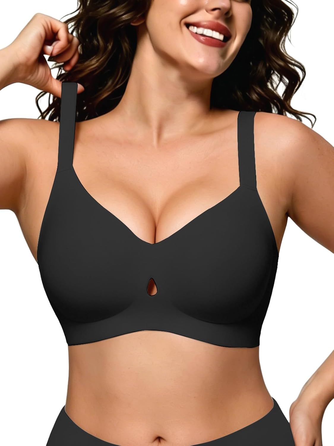 Detalle de COCOMARTS Jelly Bras Wireless Push Up Bra