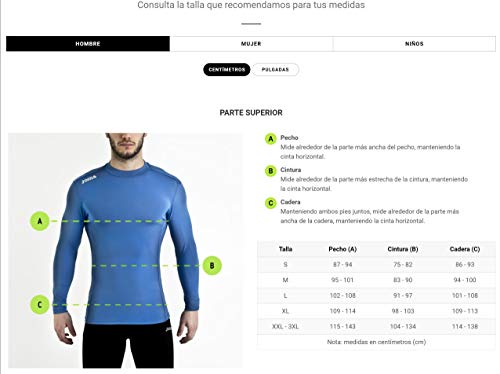 Thumbnail 4 de Joma Brama Camiseta térmica compresión sin costuras S–XL