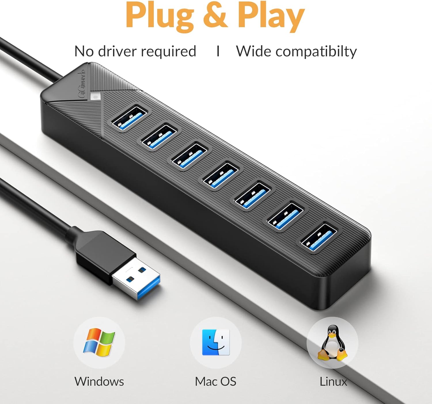 Thumbnail 5 de GiGimundo PG7U USB Hub 7-Port
