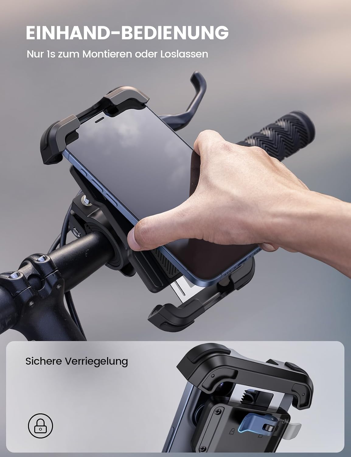 Thumbnail 1 de Lamicall BP03 Fahrradhalterung Universal 360°