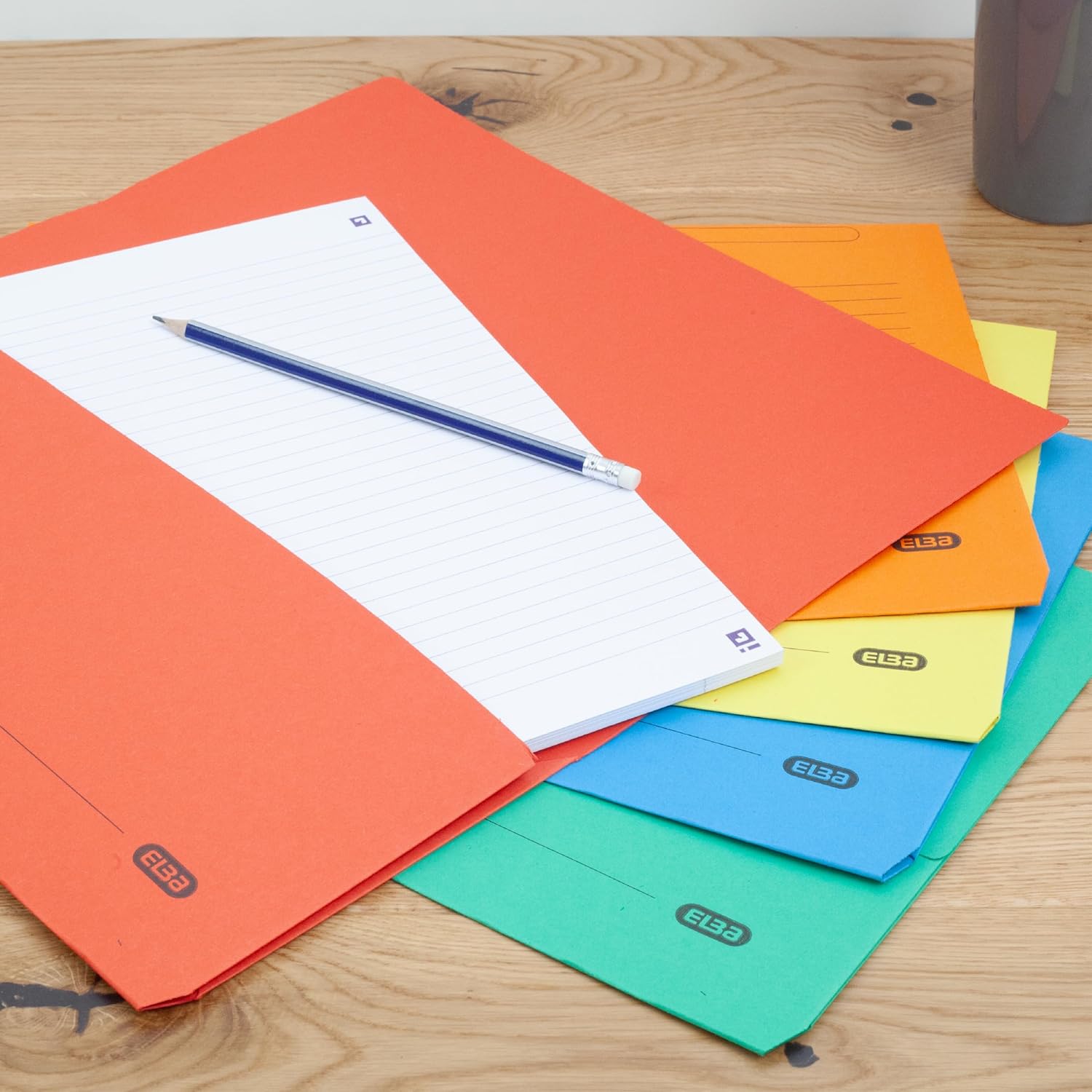 Detalle 2 de Elba Foolscap Document Wallets Pack of 10