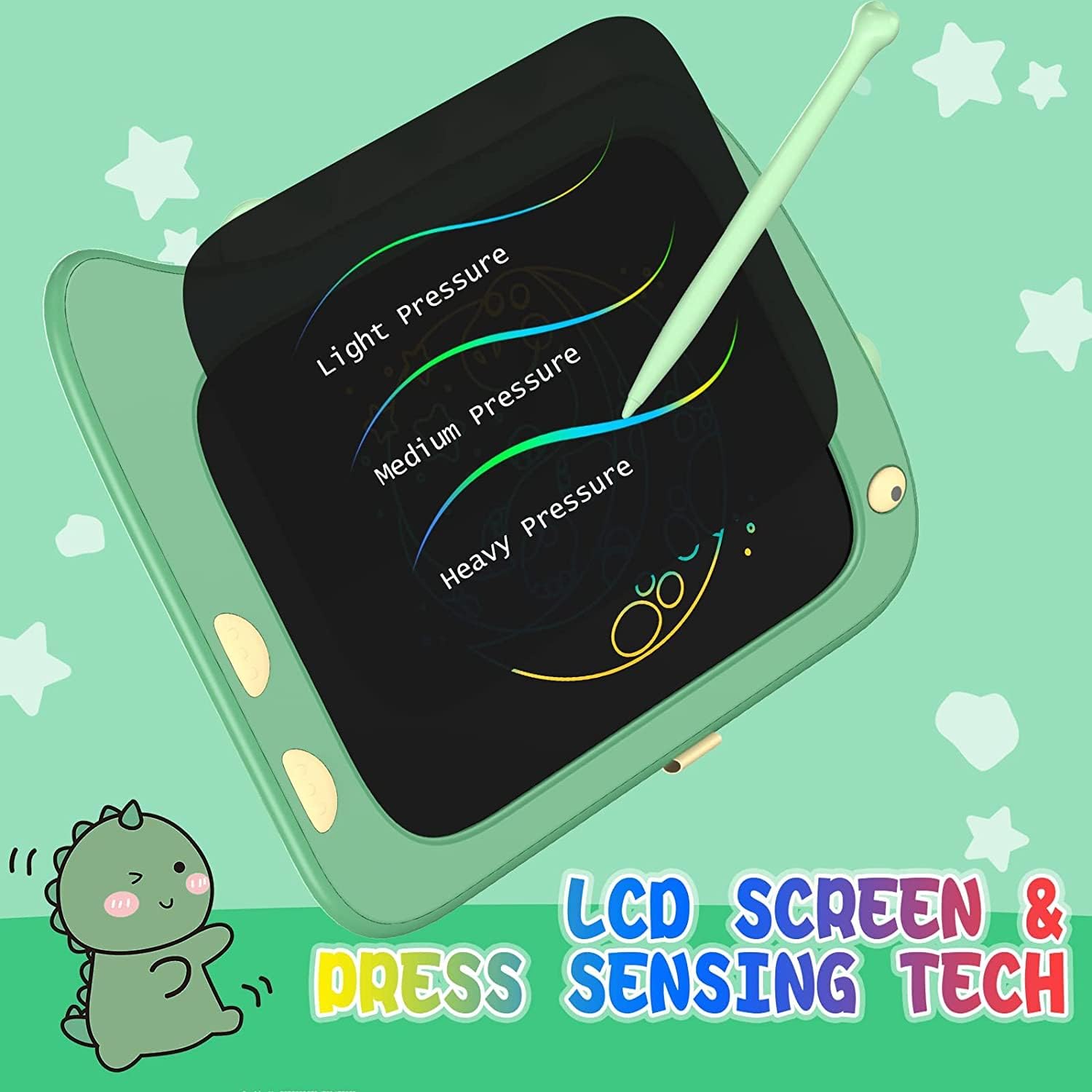 Detalle 2 de ORSEN LCD Writing Tablet 8.5-inch doodle board for kids