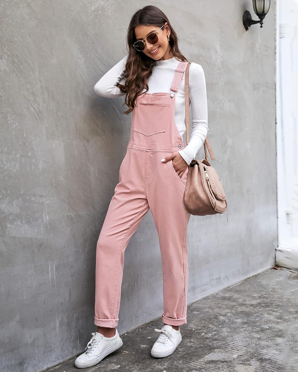 Detalle de GRAPENT Women's Denim Overalls