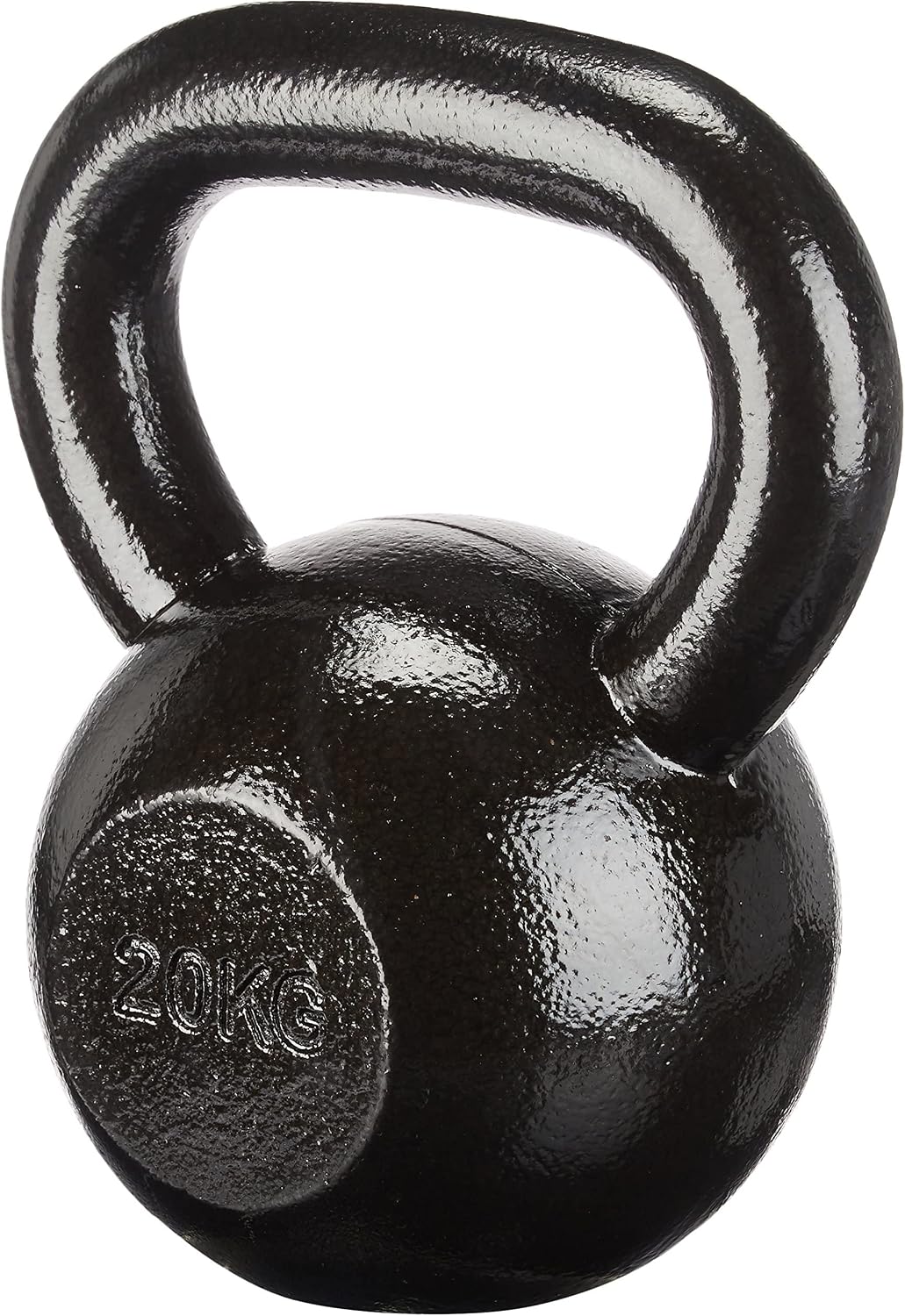Detalle 2 de Amazon Basics kettlebell żeliwny z szerokim, teksturowanym uchwytem