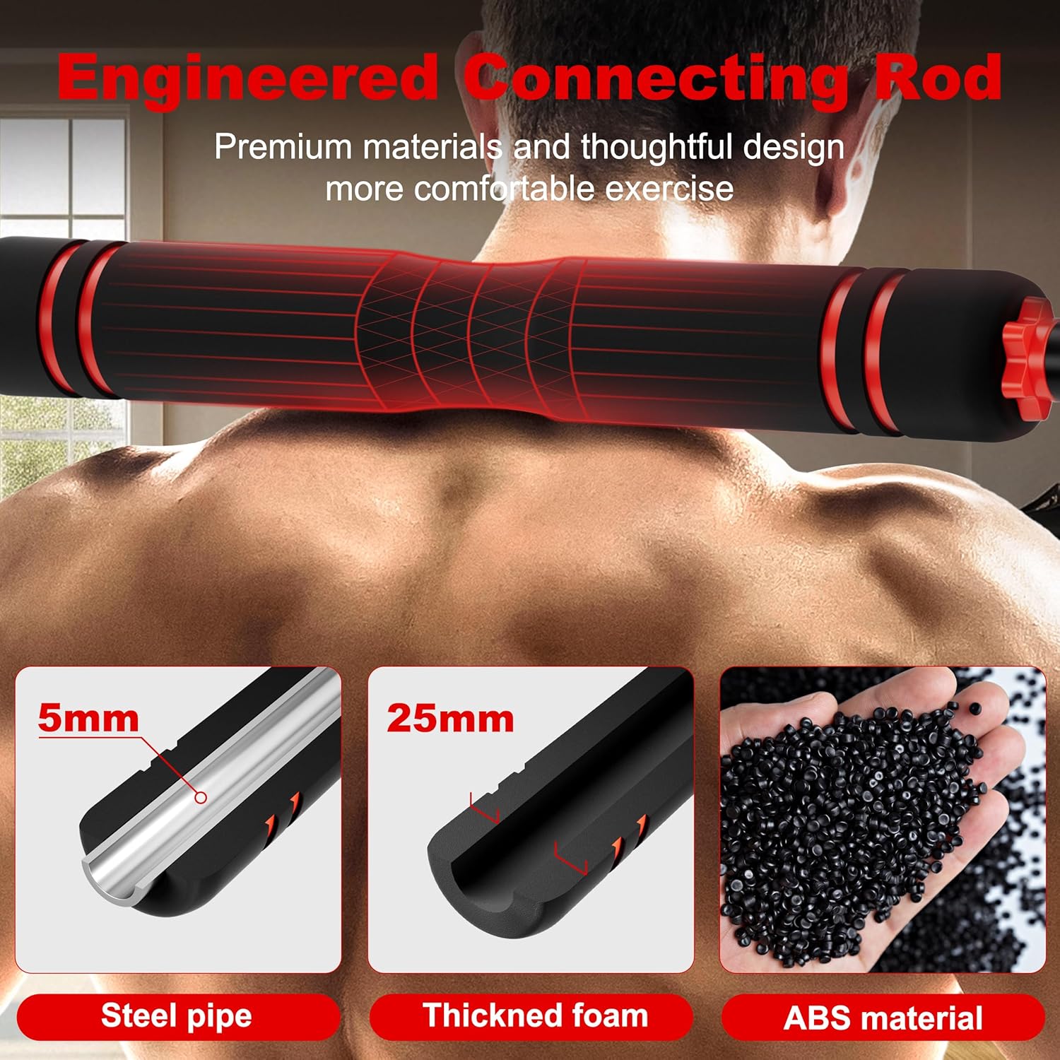 Thumbnail 4 de Adjustable Dumbbell Set 5-in-1: 10/20/30/45/70/90 lbs, Converts to Barbell & Kettlebell for Home Gym