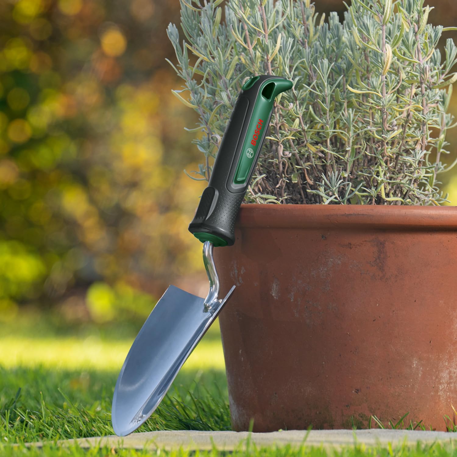 Thumbnail 1 de Bosch trapiantatore lungo manuale da giardino: pala ergonomica per scavare e diserbare