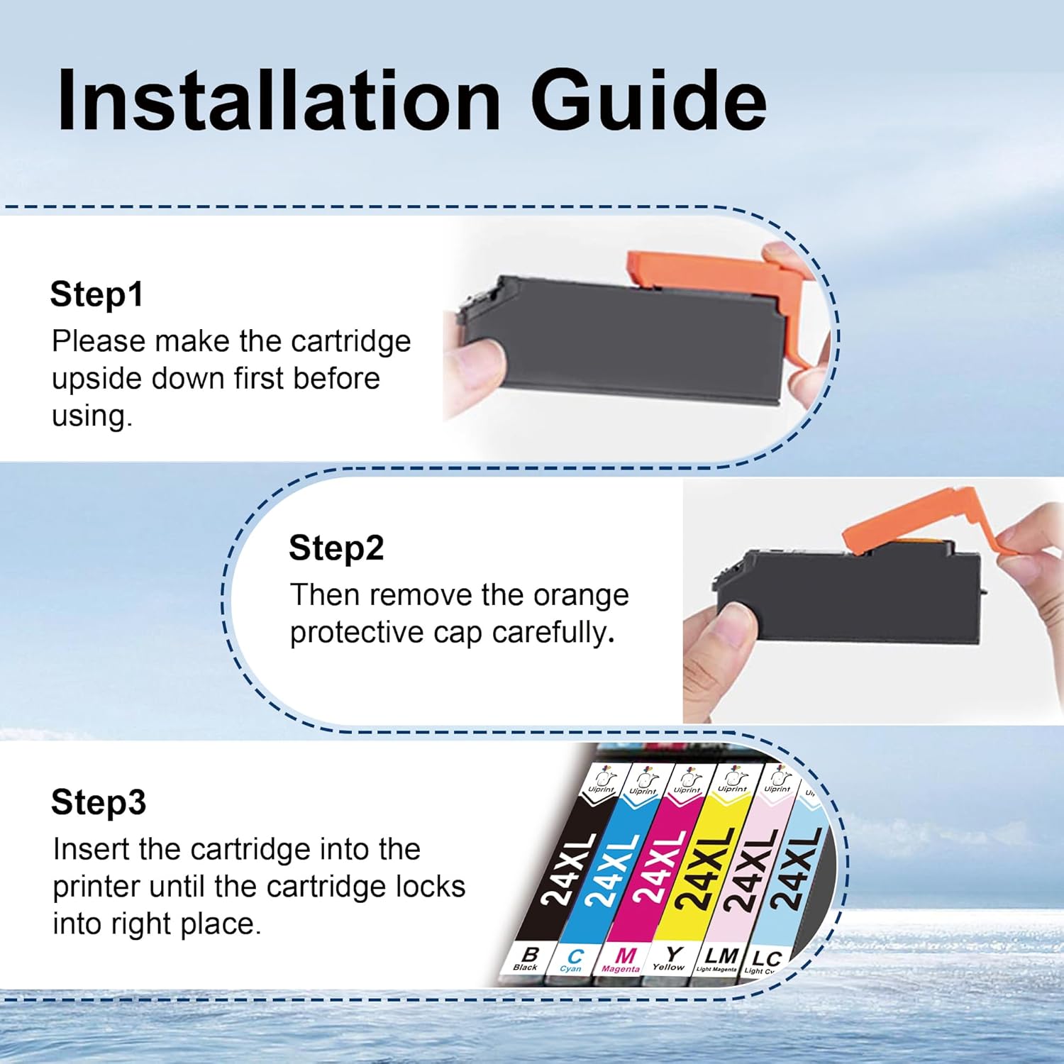 Thumbnail 4 de Uiprint 24XL Compatible Ink Cartridges 18-Pack for Epson Expression Photo XP- series