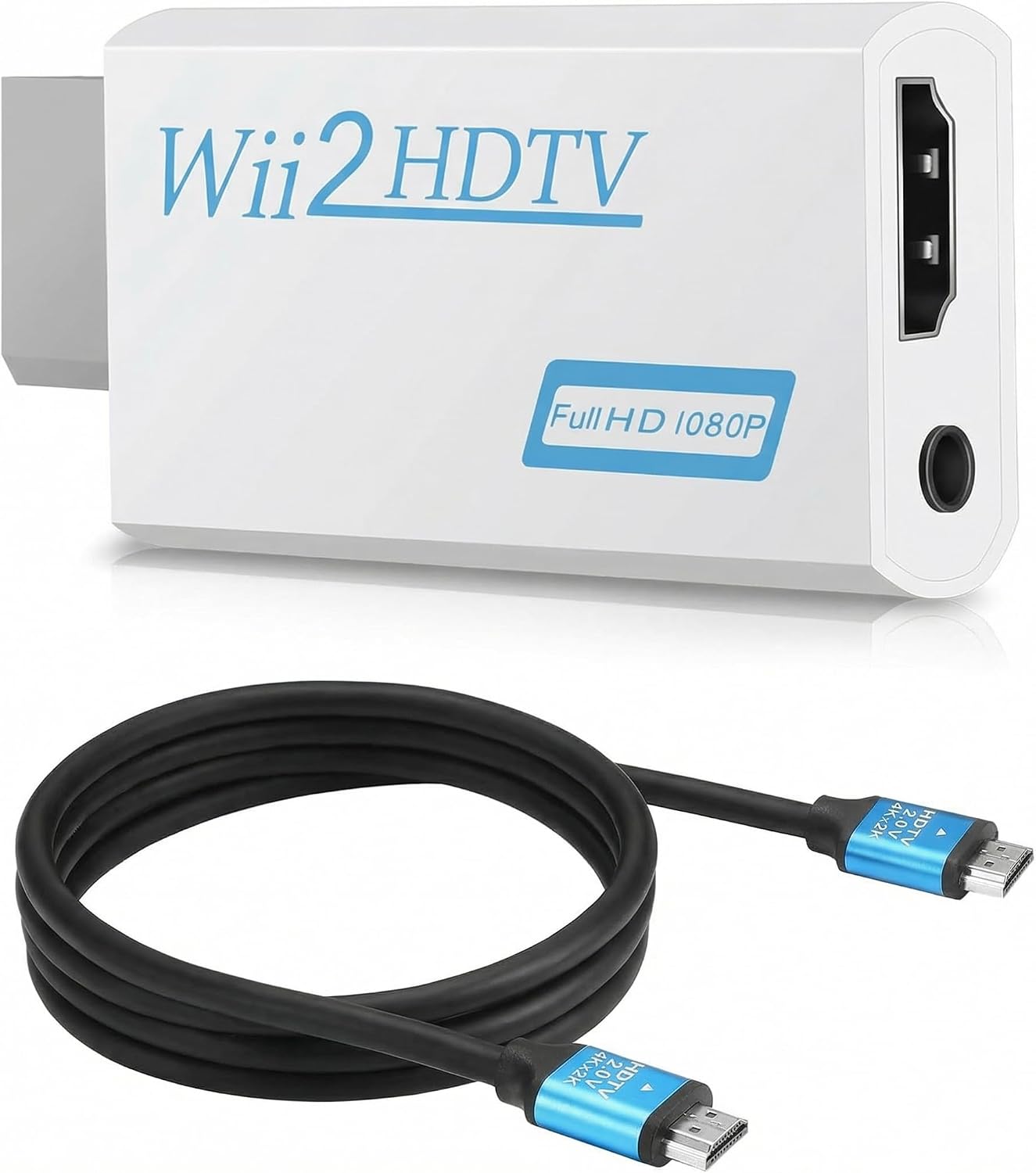 Detalle de Zacro Wii HDTV Adapter 1080P Konverter