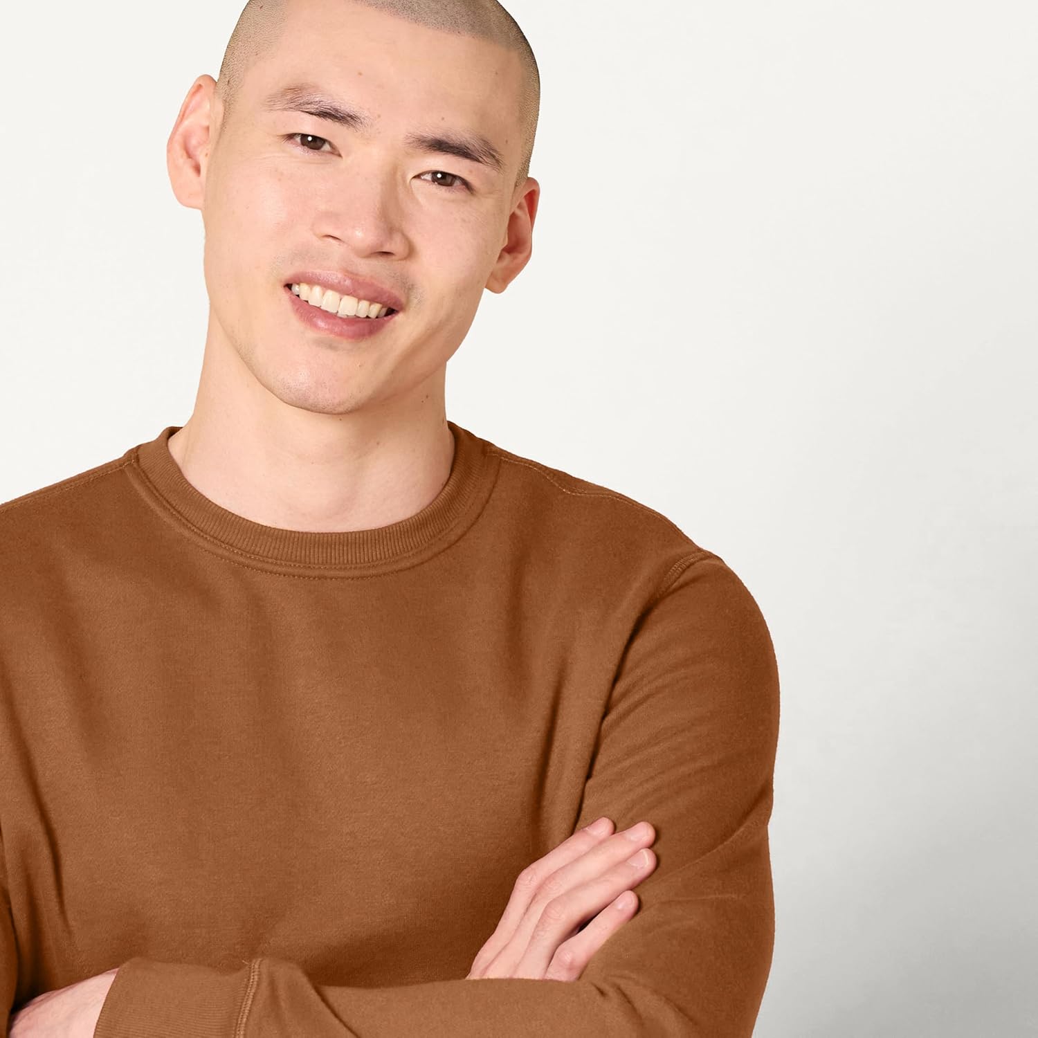 Thumbnail 3 de Amazon Essentials Homme sweat-shirt col rond en polaire (grandes tailles disponibles)