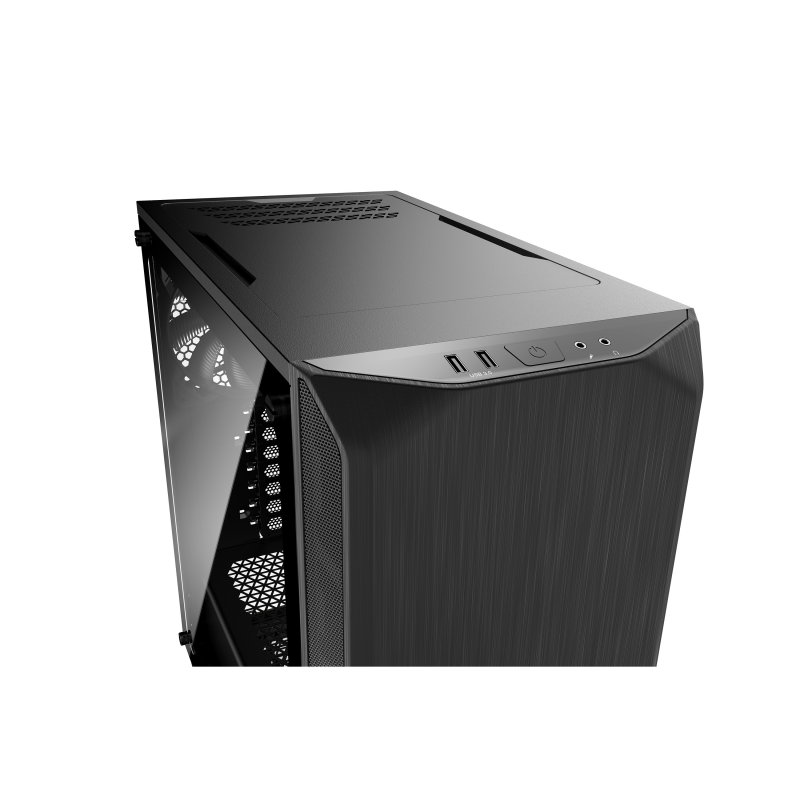 Detalle 2 de be-quiet Pure Base 500 Cristal Templado USB 3.2 Negra