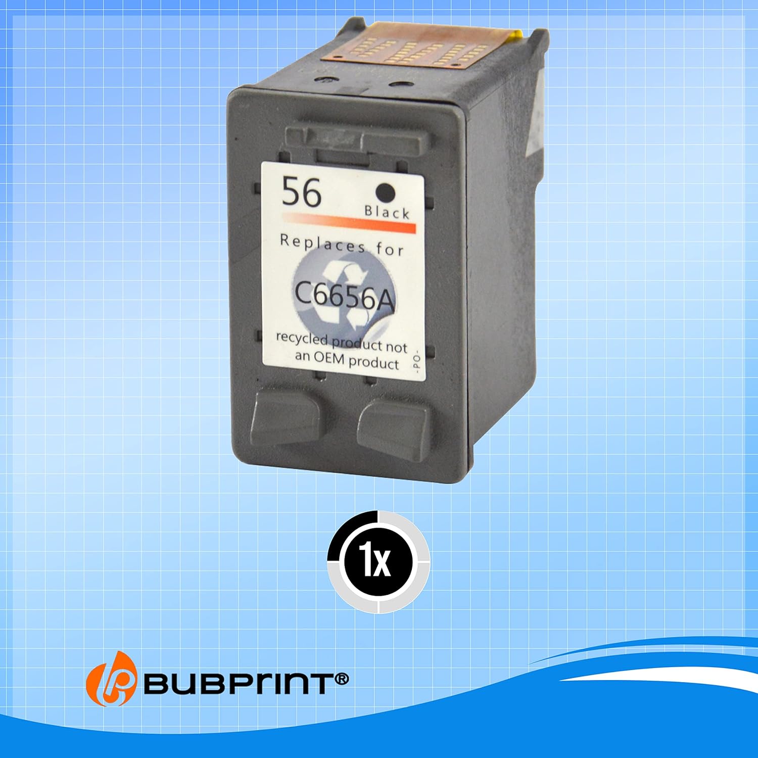 Thumbnail 5 de Bubprint Cartucho de tinta compatible HP 56 para DeskJet y OfficeJet 🖨