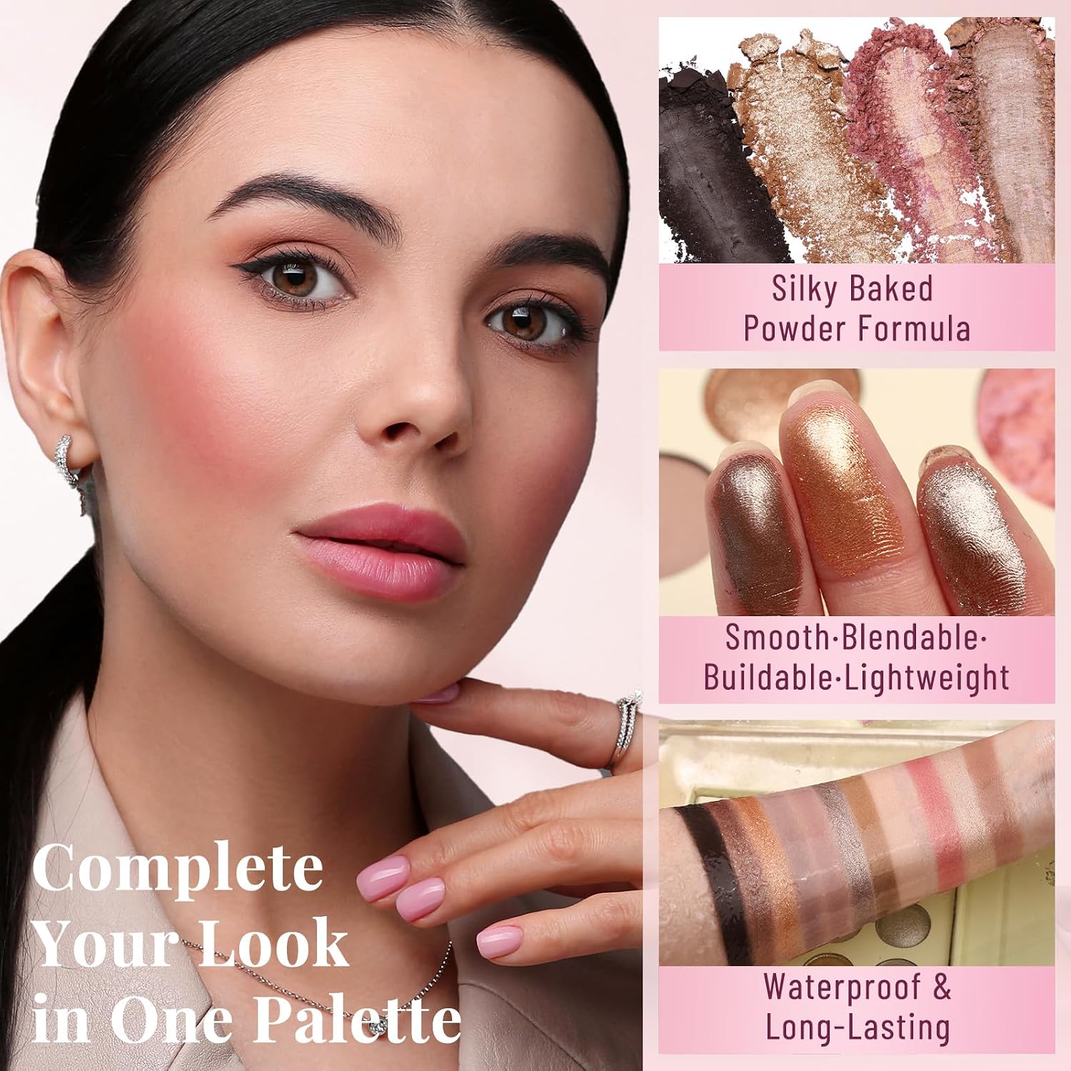 Detalle de UCANBE Makeup Palette, 11 Shades