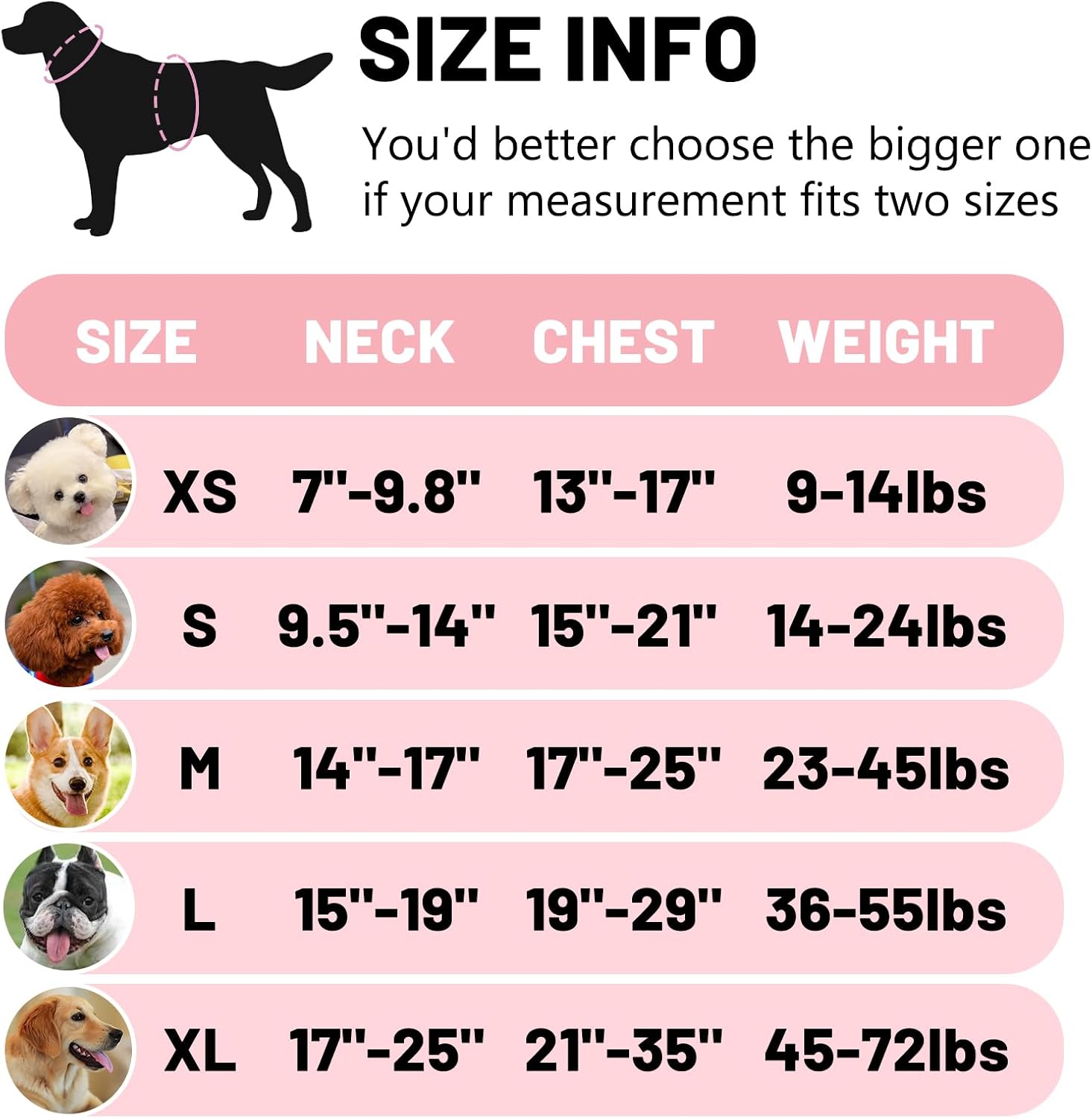 Detalle de Belababy Service Dog Harness S, Light Pink