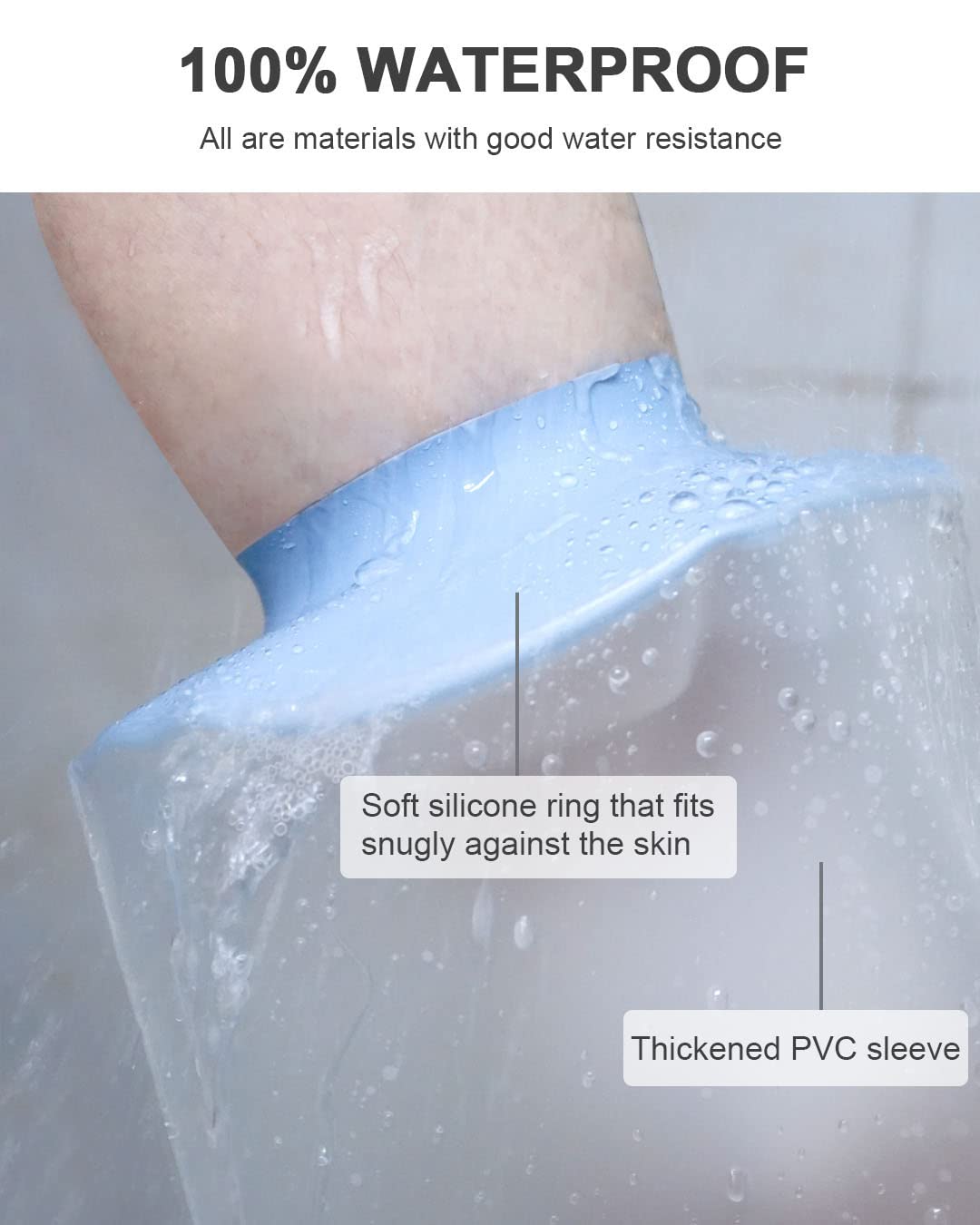 Thumbnail 2 de CureSquad Waterproof Leg Cast Cover for Shower 🛡