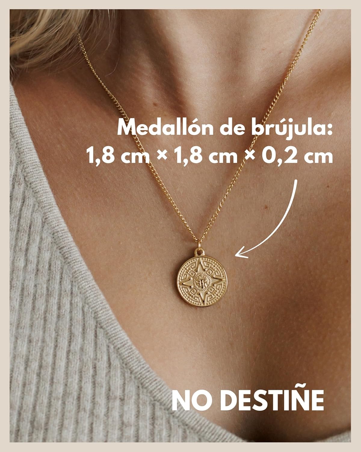 Detalle de Good.Designs Collar de Conchas ajustable para mujer