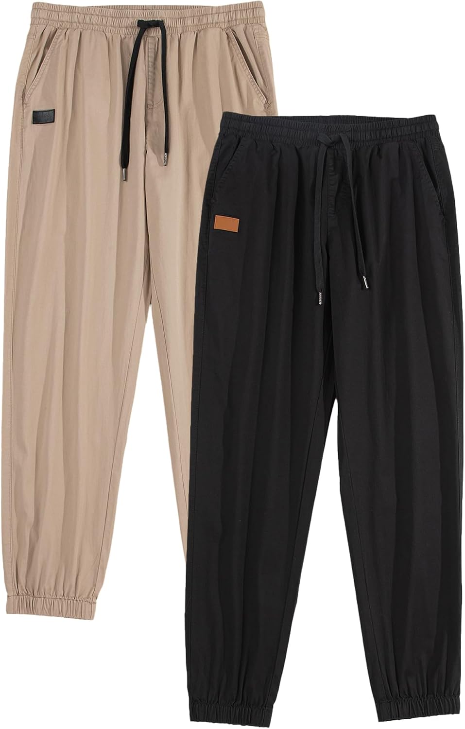 Detalle 2 de JMIERR Mens Cotton Cargo Joggers for Hiking 🧍