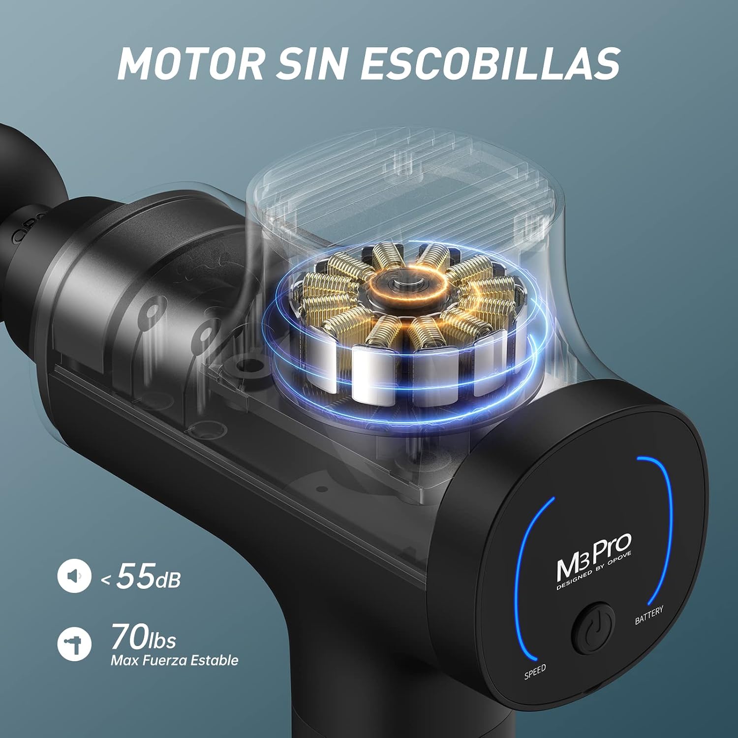 Thumbnail 5 de opove M3 Pro 2 Pistola de Masaje 12 mm