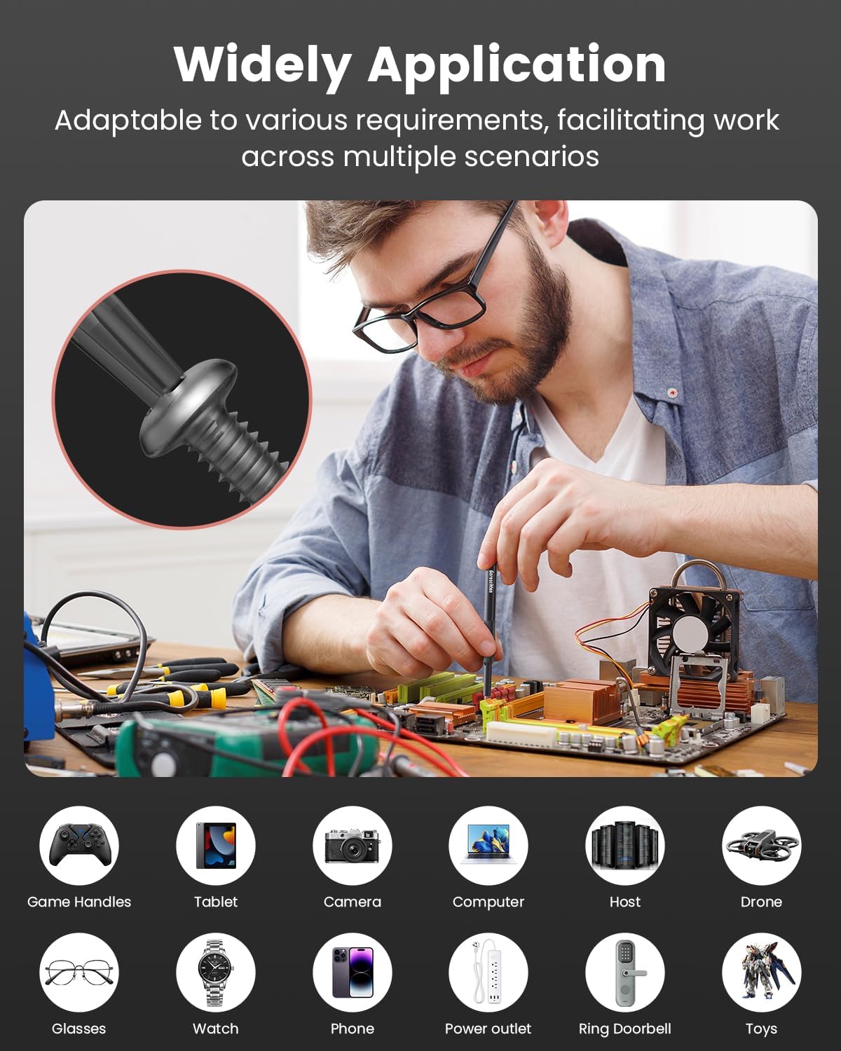 Thumbnail 6 de Gareschten Precision Screwdriver Set 39-in-1 🛠