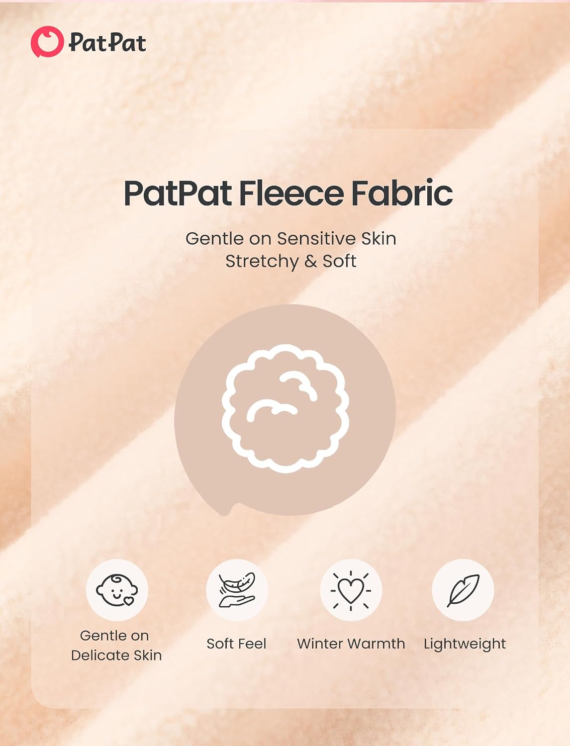 Thumbnail 6 de PATPAT Baby Fleece Footie