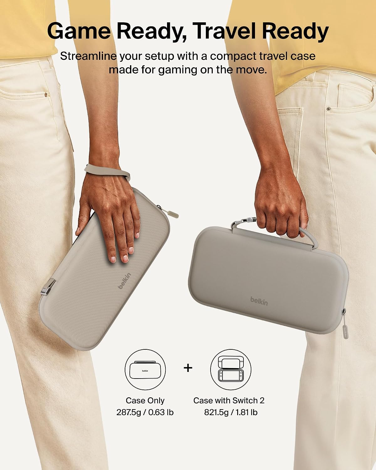 Thumbnail 4 de Belkin Nintendo Switch 2 Travel Case with AirTag Slot
