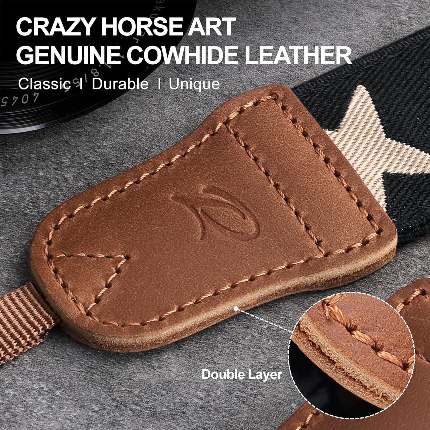 Detalle 2 de Padwa Pentagram Camera Strap 1.5in