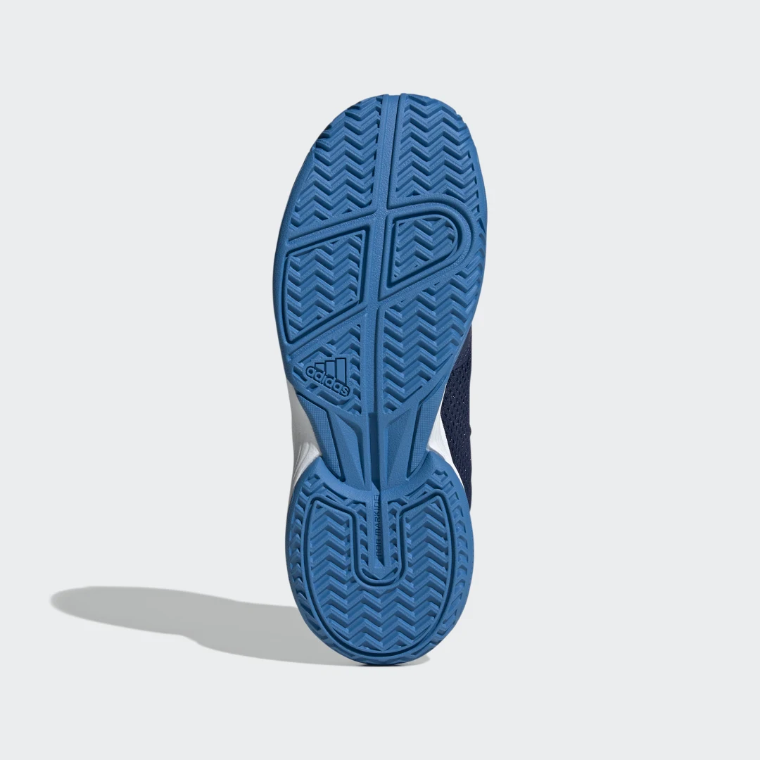 Detalle de Zapatilla Courtflash Tennis para niños de Adidas – color Azul