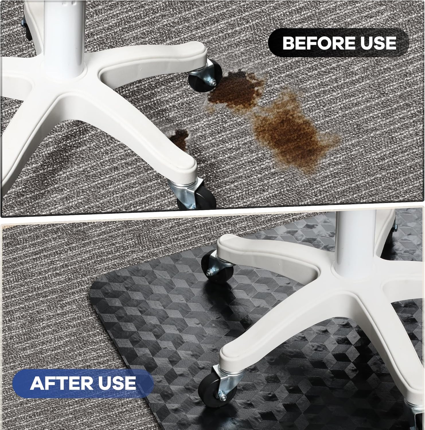 Thumbnail 4 de BesWin Office Chair Mat for Carpet