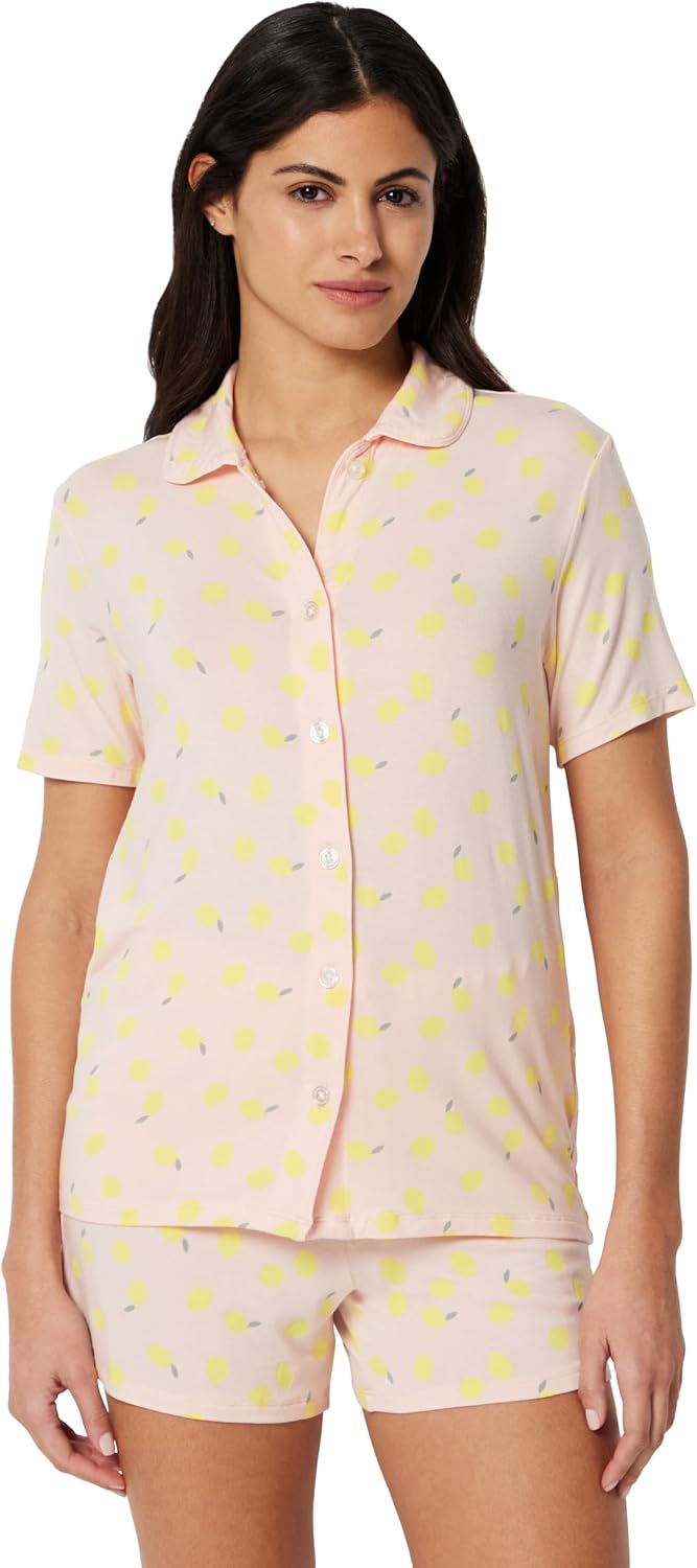 Thumbnail 6 de Amazon Essentials x Sofia Grainge Pyjama-Set, enganliegend, mit kurzen Ärmeln