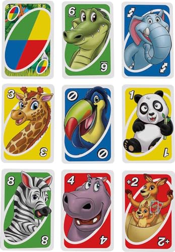 Thumbnail 6 de Mattel Games UNO Junior — Gioco di Carte per Bambini 3+ (2‑4 Giocatori)