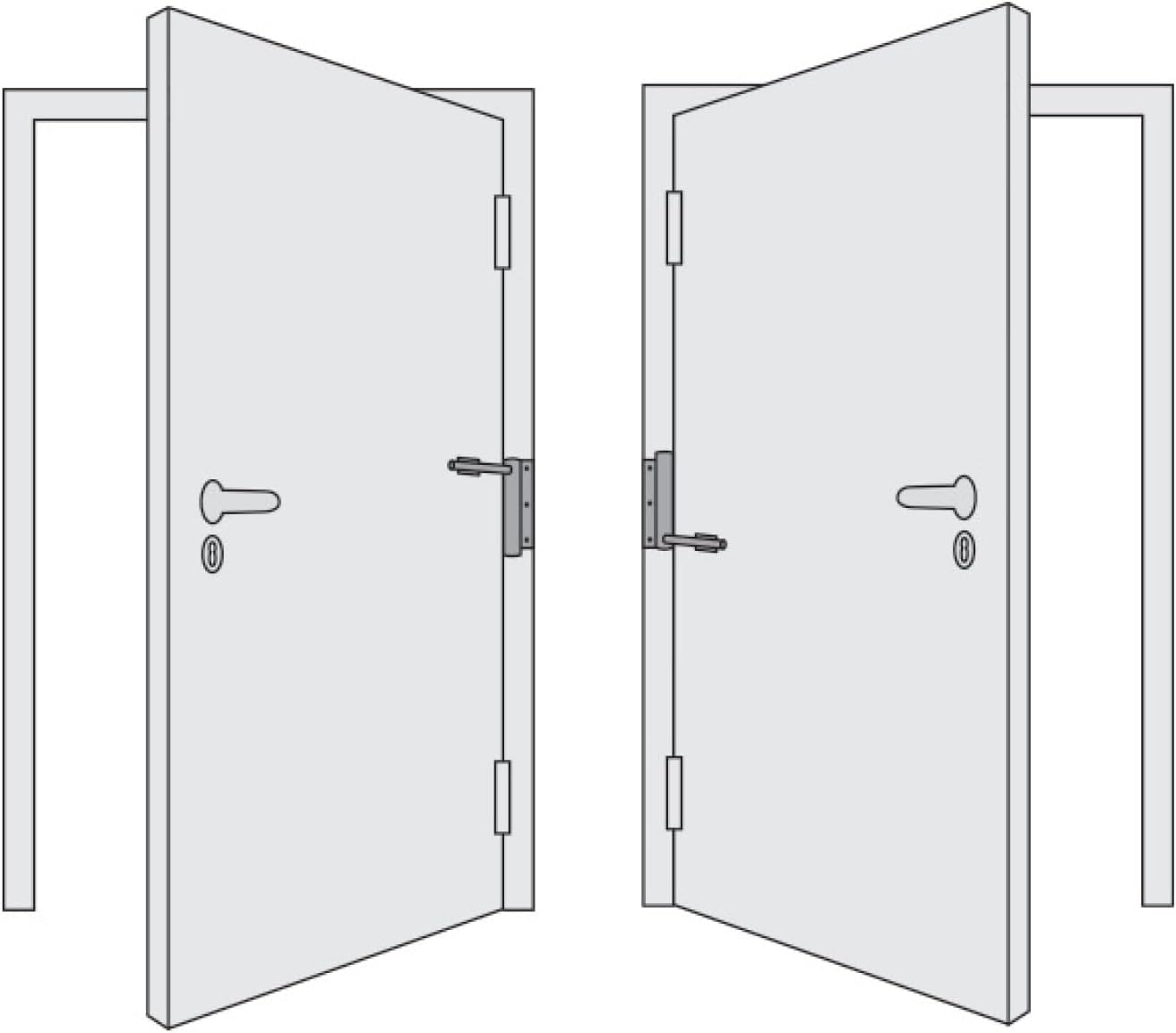 Thumbnail 1 de ABUS Door Closer TS40 AL – versatile, adjustable closing force for DIN left or right doors