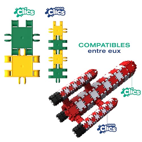 Thumbnail 7 de Nano Clics Creative Builders 500 — Blocs de construction pour enfants à partir de 8 ans (Clics)