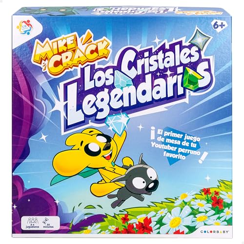 Detalle de ColorBaby Mikecrack Juego de Mesa para 2-4 jugadores 🎲