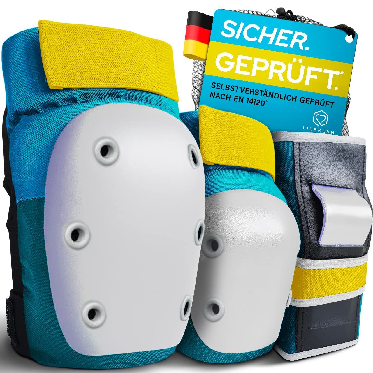Skate Protektoren Set mit 6 Teilen