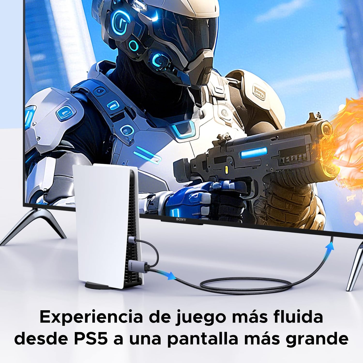 Detalle 2 de UGREEN 2M Adaptador HDMI-DisplayPort 4K 60Hz Bidireccional 🔁