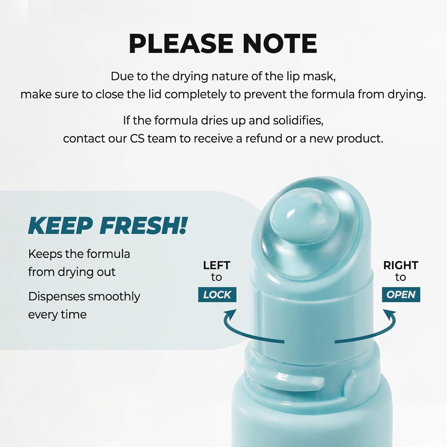 Detalle de Laka Soothing Prep Lip Mask: Cooling Peel-Off Exfoliator for Soft, Prepped Lips