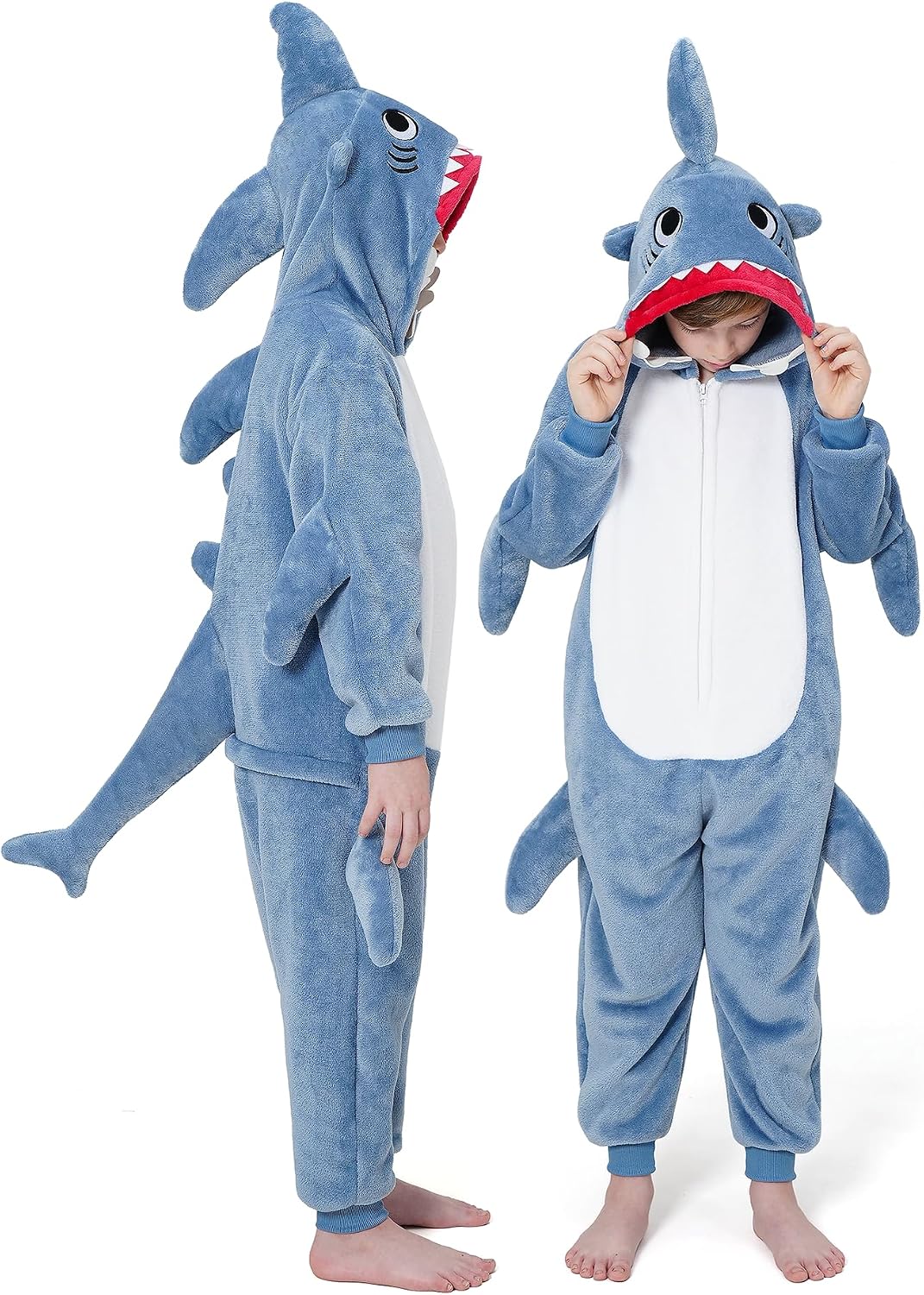Detalle 2 de Dxilm Kids Animal Onesie Costume, Flannel