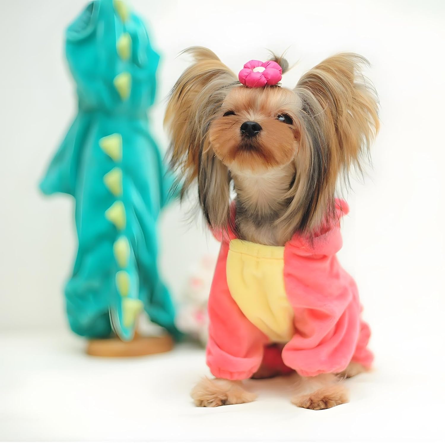 Detalle 2 de NACOCO Dog Dinosaur Costume, XS