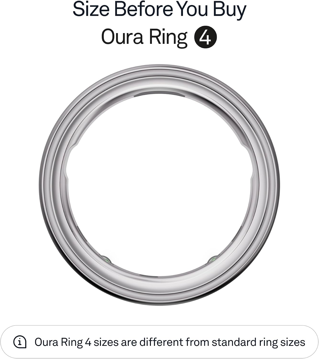 Detalle 2 de Oura smart ring size 12