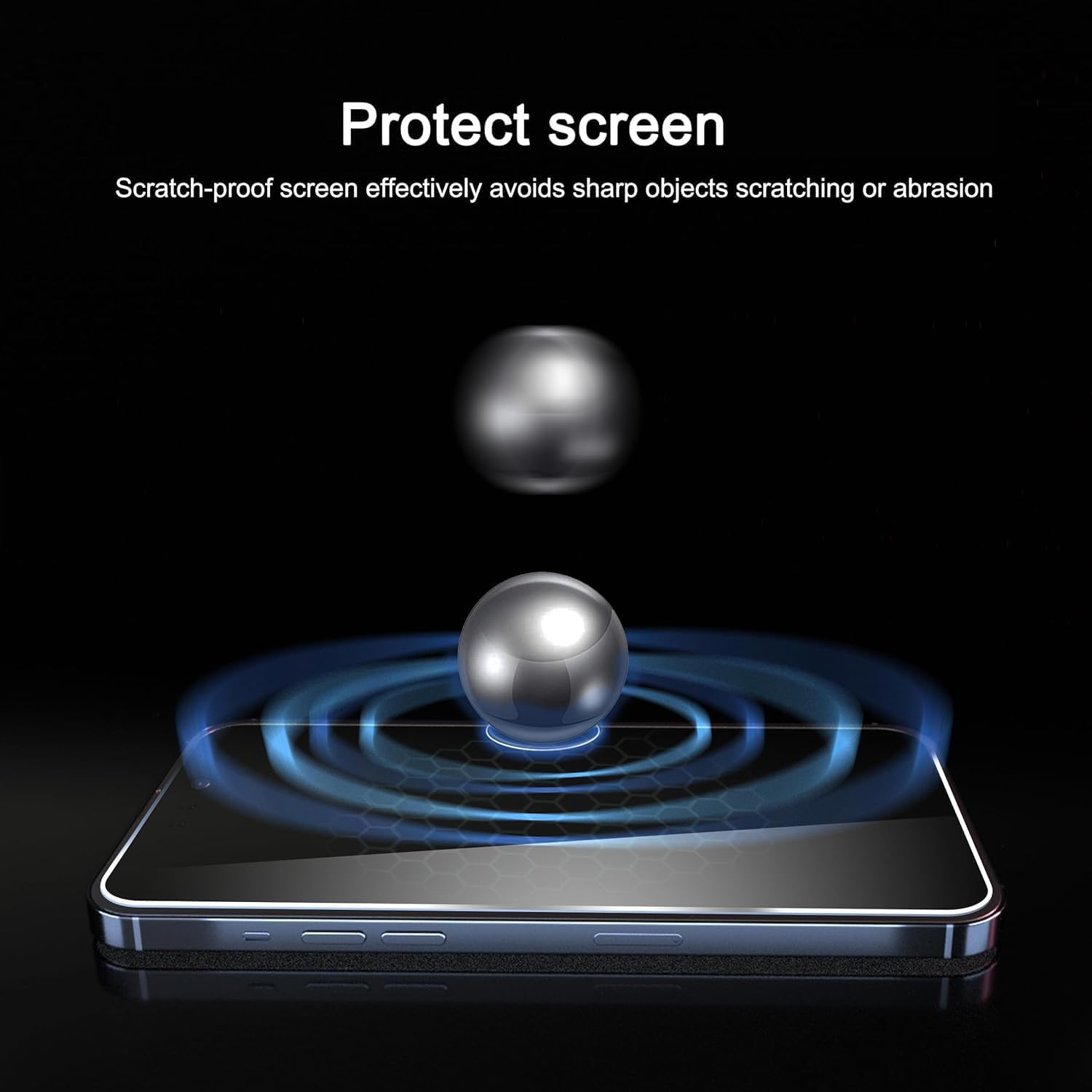 Detalle de Ailun 3Pack for iPhone 17 Pro Privacy Screen Protector & Camera Lens Protector