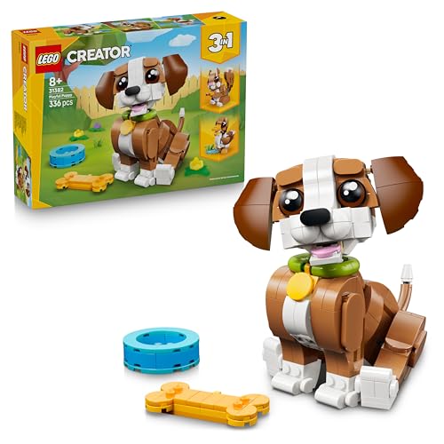 Detalle de LEGO Creator 3en1 Cachorro Juguetón 31382